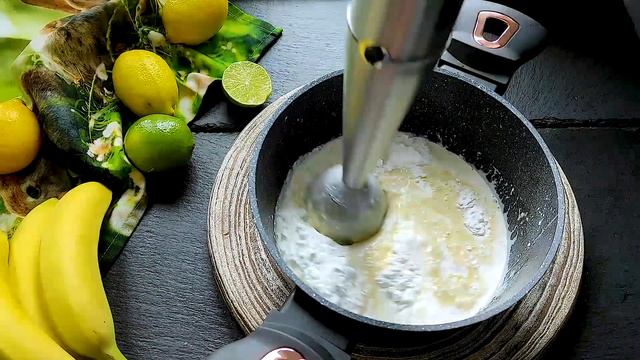 Лимонно-банановый торт/ лимонный бисквит/ рецепт вкуснейшего бананового крема/ порционный торт.