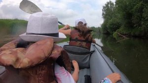 Сплав на байдарках по реке Устье