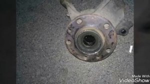 Замена ступицы в Пежо боксер,Citroen Jamper,Fiat Ducato .болтается колесо-причина в видео