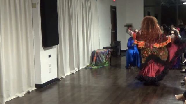Цыганский танец "Очи Чёрные". Russian Gypsy, Ruska Roma dance "Dark Eyes"