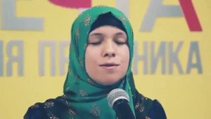 Амина Таджичка Очень красиво Поёт Нашид Qomarun Qomarun