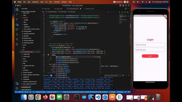 Auto-Login in Flutter with GetX and Shared Preferences | Flutter Tutorials