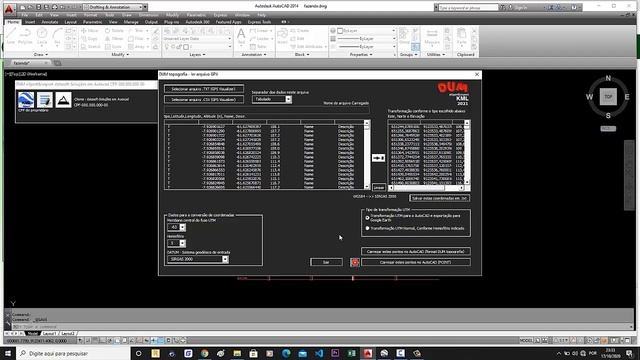 DUM eXport&import KMl 2021 , TRAZENDO UMA FAZENDA DO GOOGLE EARTH JÁ EM SIRGAS 2000 PARA O AUTOCAD- смотреть онлайн