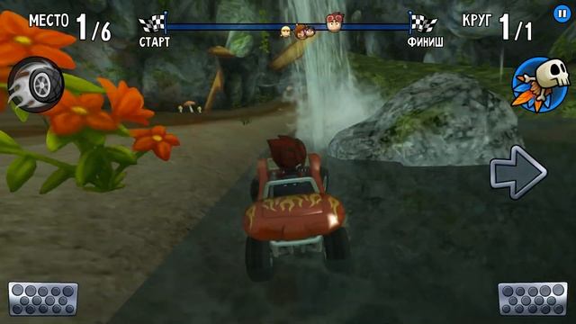 ПЛЯЖНЫЕ ГОНКИ #1 Игра про гонки на машинках багги тачках Beach Buggy Racing смотреть онлайн