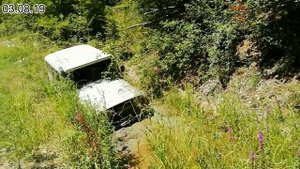 Уаз патриот на 32й резине. По нестандартной дороге из Нового в Новосадовый.