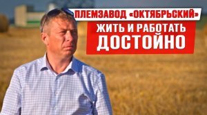 Жить и работать достойно | Племзавод Октябрьский | Возрождение села | Молодежь в сельском хозяйстве