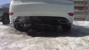 Двойной выхлоп на hyundai solaris или тот самый диффузор