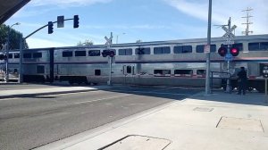 "Near Missed" Lassen Street Railroad Crossing Chatsworth Cailfornia