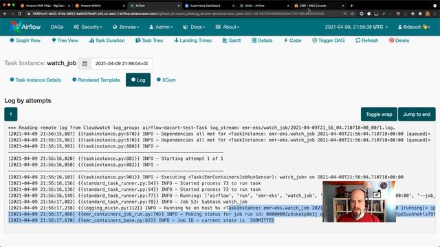 EMR on EKS - Orchestrating workflows with Apache Airflow смотреть онлайн