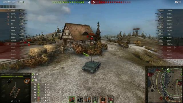Bat.-Châtillon 25 t AP (МАСТЕР, РЕДЛИ) смотреть онлайн