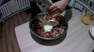 Приготовление зайца в рукаве