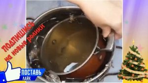 ОТМЫВАЕМ КАСТРЮЛЮ ОТ НАГАРА