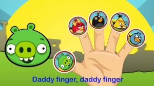 Finger Family Song The Angry Birds.Семья пальчиков  Энгри бердс