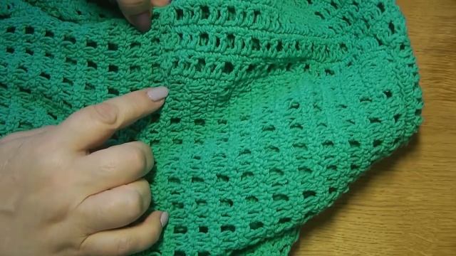 Вяжем длинный кардиган крючком