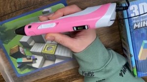Как рисовать ручкой 3d pen 5 MINECRAFT