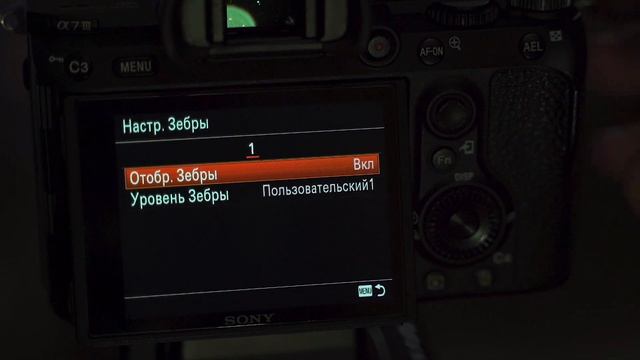 Баланс белого и Зебра для камер Sony смотреть онлайн