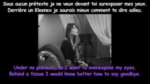 FRENCH LESSON - learn french with music ( lyrics + translation ) Comment te dire adieu