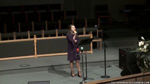 Пение «Не уходи, Иисус, не уходи…» ─ Эльвина Кузубова