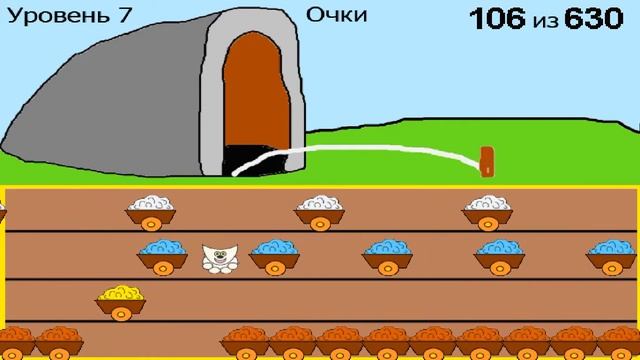 Сделал игру Снежок в шахте! Полное прохождение моей игры!!! смотреть онлайн