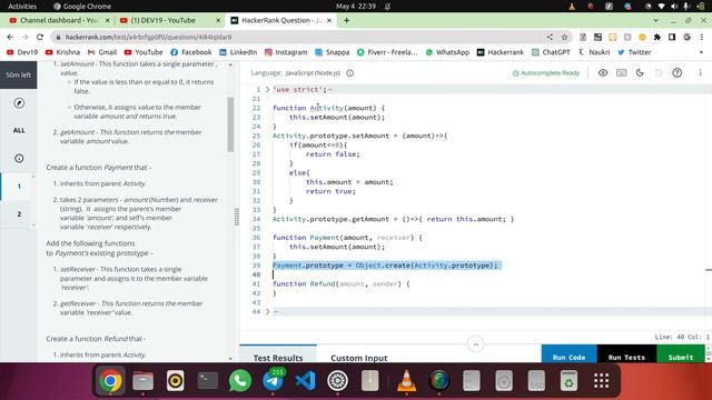 JavaScript (Intermediate) | Activity List Problem | Hackerrank Certifications  #HackerankSolutions