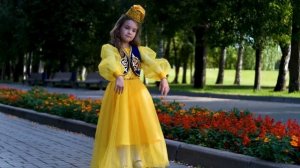 Әлинә Фахрутдинова, 6 яшь - "Сандугач-күгәрчен", клип ТМТВ, Балалы солянка, 2021 ел