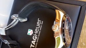 Used Tag Heuer SLR for Mercedes Benz ltd Ed.