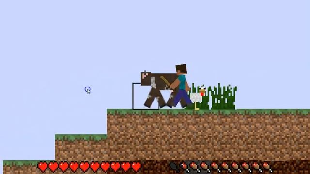 Paper minecraft survival mode game in scratch from griffpatch смотреть онлайн