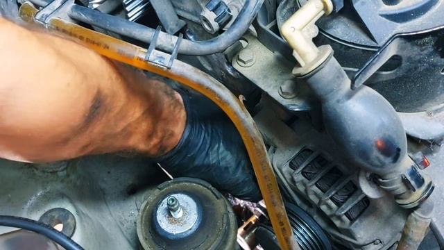 How to replace timing belt | Peugeot407 2.0HDI RHR remplacement de la courroie de distribution смотреть онлайн