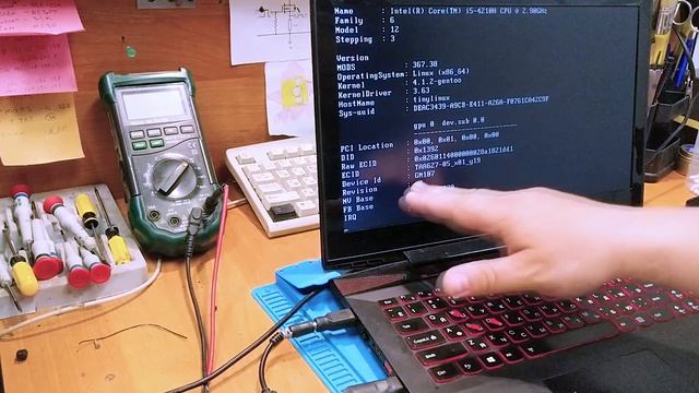 Диагностика видеокарты ноутбука|проверка видеопамяти MATS