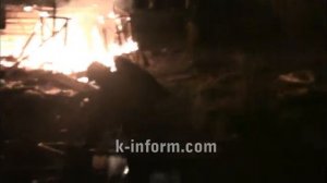 на рыбокомбинате сгорело чо-то