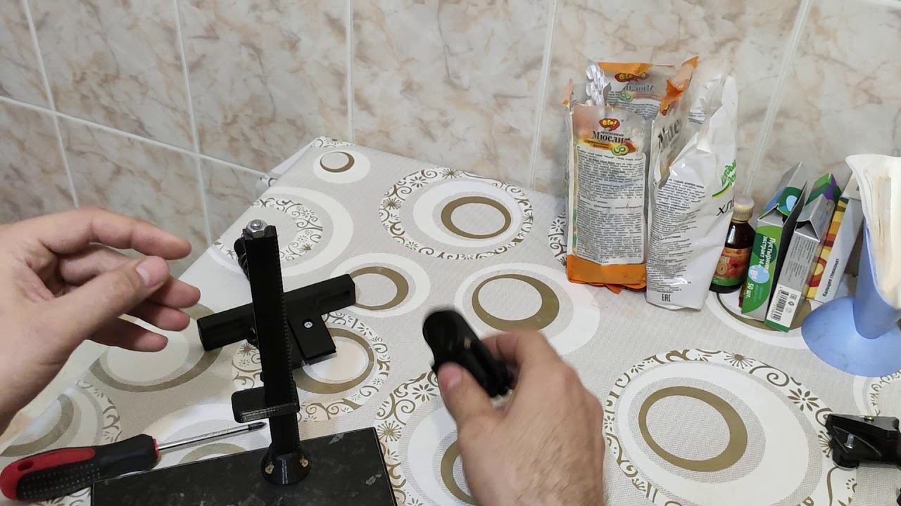 Видиоинструкция по сборке точилки MyRavei смотреть онлайн