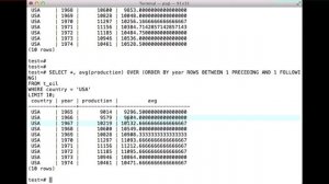 PostgreSQL Tutorial: Windowing Functions und Analytics - Teil 4