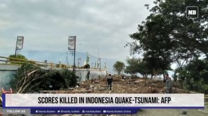 Scores killed in Indonesia quake tsunami  AFP