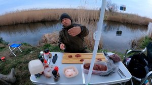 ТУПИКОВЫЙ В МИРУ-МИР... ЛОВИМ САЗАНЧИКА И КАРАСЯ...ГОТОВИМ ШАШЛЫК ИЗ ГОВЯДИНЫ И КУРДЮКА ...