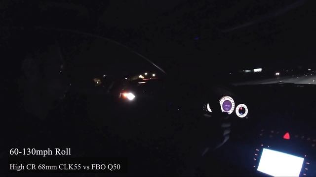 Supercharged CLK55 vs FBO Q50 смотреть онлайн
