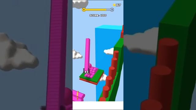 Stair Run ?? Collect colors!  #gaming #gameplay #runner #trending #funny #gamer #3d #mobilegames