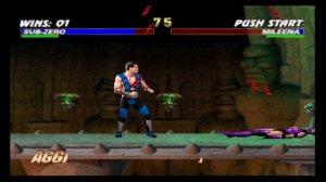 Mortal Kombat Trilogy .  ПК на клавиатуре