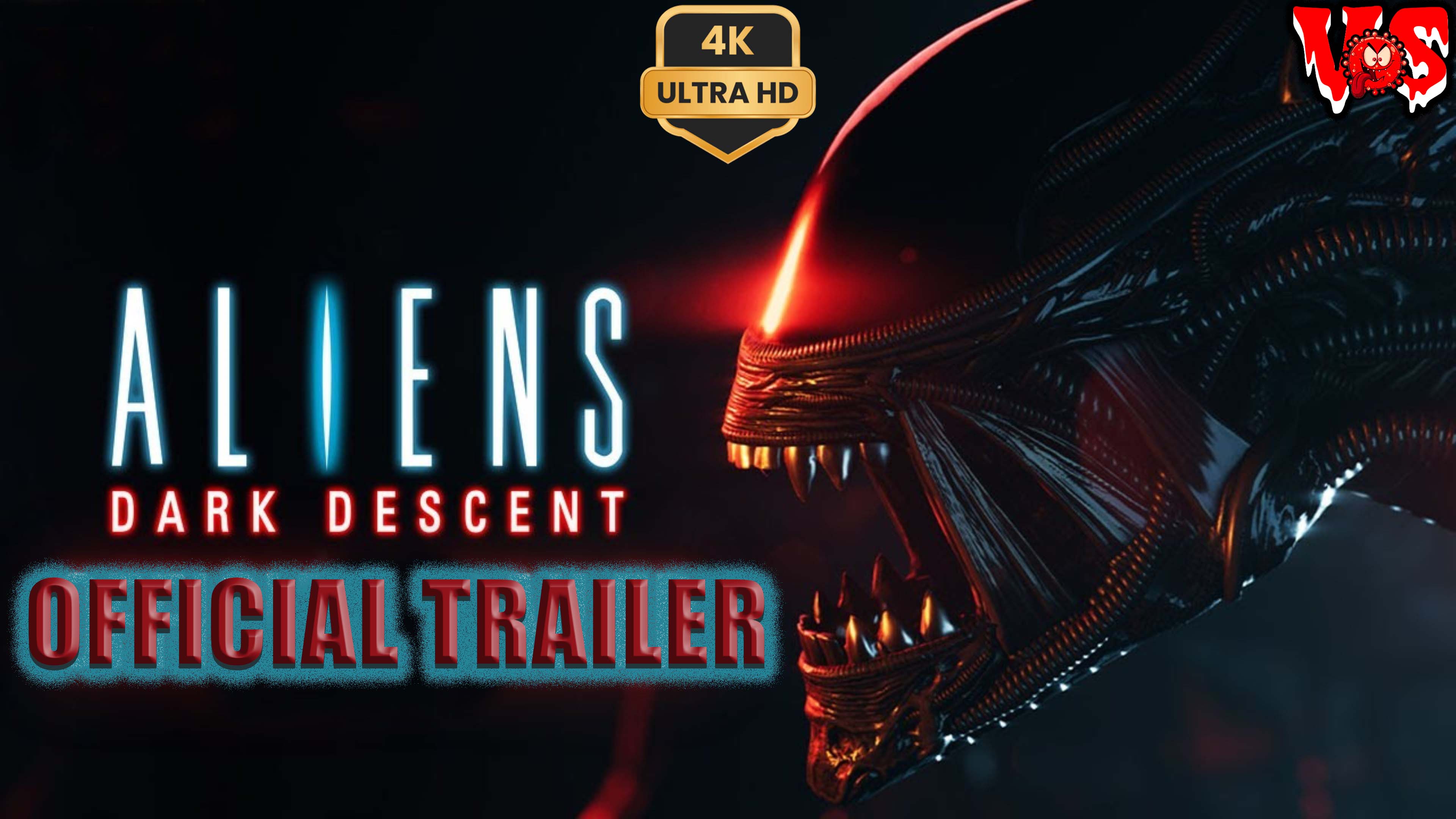 Aliens Dark Descent ➤ Официальный трейлер 💥4K-UHD💥