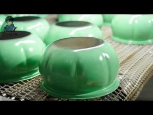 Производство емкостной посуды на заводе. Штамповка, ротационная вытяжка, зиговка. #производство