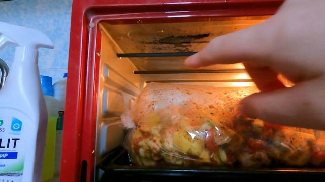 Мясо с овощами в духовке!#учусьготовить #рецепты #еда