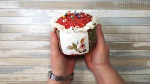 Как сшить оригинальную игольницу своими руками. Мастер класс пошагово