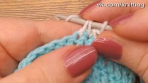 Нежная, красивая обвязка крючком двойной косичкой. Delicate, beautiful crochet double braid