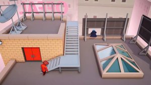 Gang Beasts. PS4 (2022) Играет Эрик