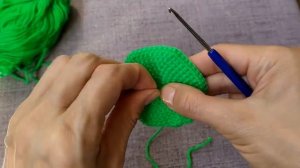 МК Лягушонок-игольница крючком. Часть 1 - Crochet Frog Amigurumi