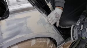 Нанесение шпатлевки, шлифование шпатлевки без рубанка под грунт, нанесение грунта эпоксидного и т.д