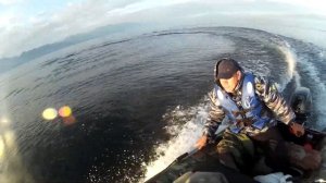 покатушки на лодке badgers 300 с мотором suzuki df15as инжектор