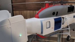 Выставочная модель вертолета Ка-27ПС. Масштаб М1:10. Helicopter Scale Model Ka-27PS. 1:10.