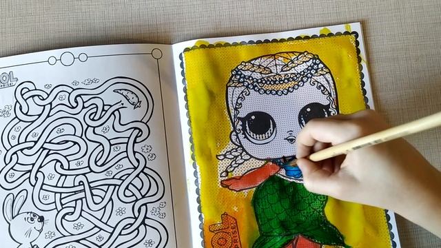 NIKA KEI ВОДНАЯ РАСКРАСКА LOL. смотреть онлайн