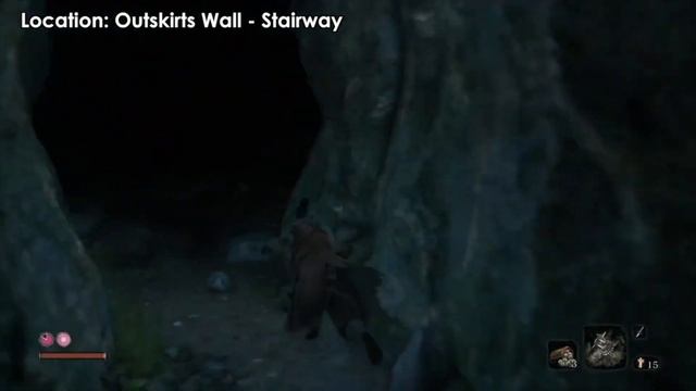 Sekiro Shadows Die Twice - Open the Small Door (Outskirts Wall - Stairway) смотреть онлайн