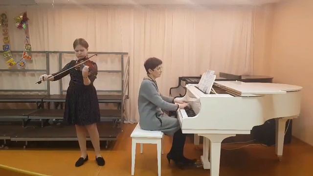 Митрошина Виктория, 10 лет, И.С.Бах "Сицилиана", Э.Дженкинсон "Танец" смотреть онлайн